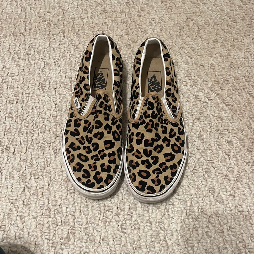Cheetah print vans! Band new! Worn once